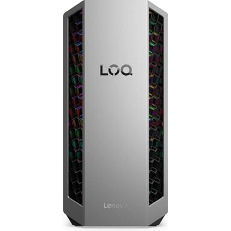 Lenovo LOQ Tower 26ADR10, Gaming-PC mit AMD Ryzen 7 8745HX, 16GB RAM, 1TB SSD, GeForce RTX 5060, Windows 11, Schwarz – Bild 3