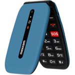 MAXCOM Mm828 2.4´´ 0.08mpx 4G Mobiltelefon Blau - Benutzerfreundliches Klapphandy mit LTE-Abdeckung