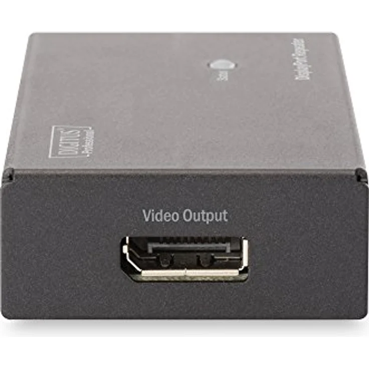 DIGITUS 4K DisplayPort Repeater, UltraHD bis zu 13 m, FullHD bis zu 20 m, Auflösung 3840 x 2160 bei 60 Hz, schwarz – Bild 4