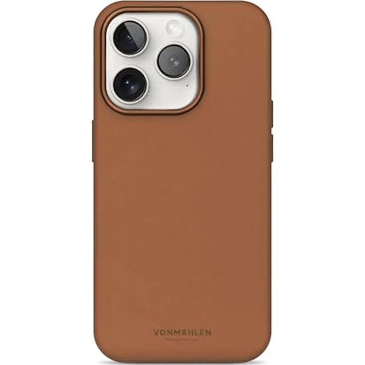 Vonmählen Like Leather Case Cover für Apple iPhone 16 Pro Max, Braun, Versandkostenfrei – Bild 2
