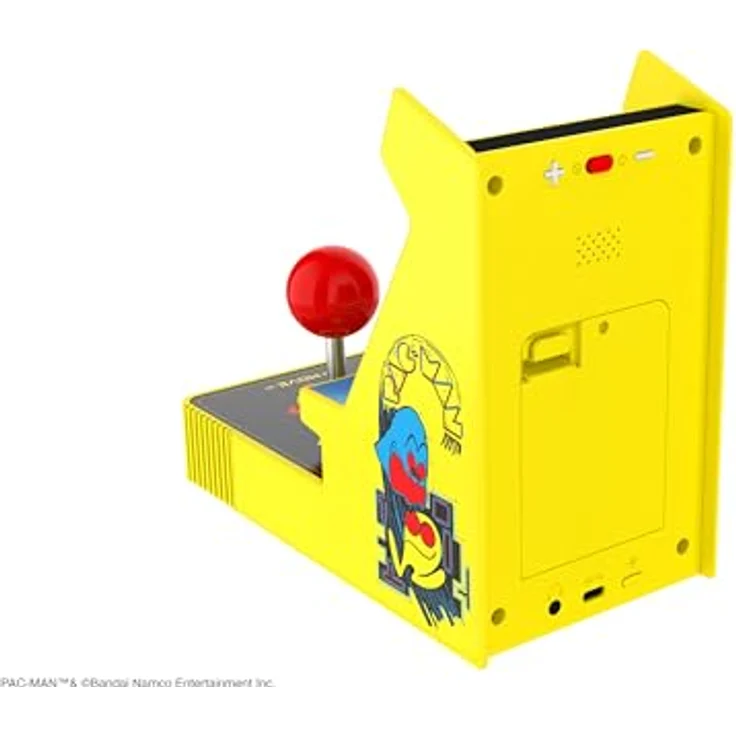 My Arcade PAC-MAN Joystick Player, Mini Arcade Game mit 3,5 Zoll Farbdisplay, klassischem und Speed-Up-Modus, tragbar und mit Hochformat-Grafik – Bild 8