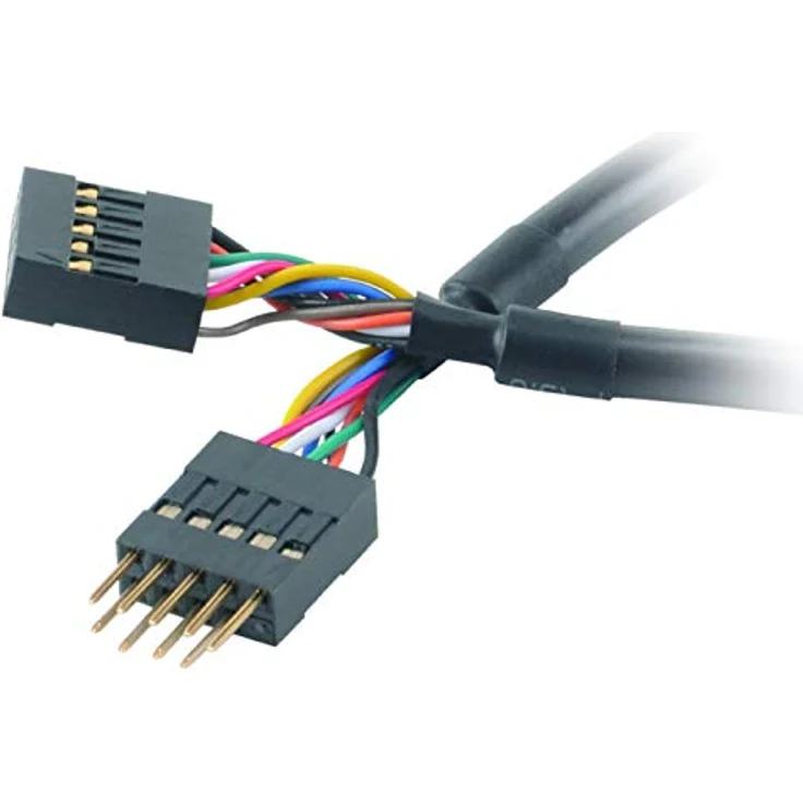 Akasa Interne USB-Verlängerungskabel 40 cm – Bild 2