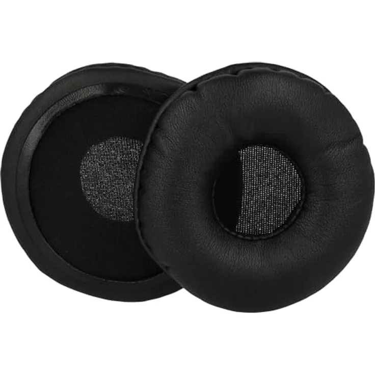 vhbw 2X Ohrpolster für Sony MDR V4, V3, V5, Schaumstoff/Kunstfaser, schwarz, hohe Komfort und Klangqualität, einfache Montage