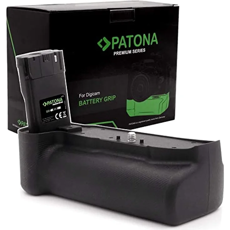 PATONA 1460 Premium Batteriegriff MB-N10 - Kompatibel mit Nikon Z5 Z6 Z7 - Akku EN-EL15c erforderlich, IR Fernbedienung 2,4G, USB-c Anschluss, ergonomischer Griff, horizontal und vertikal einsetzbar