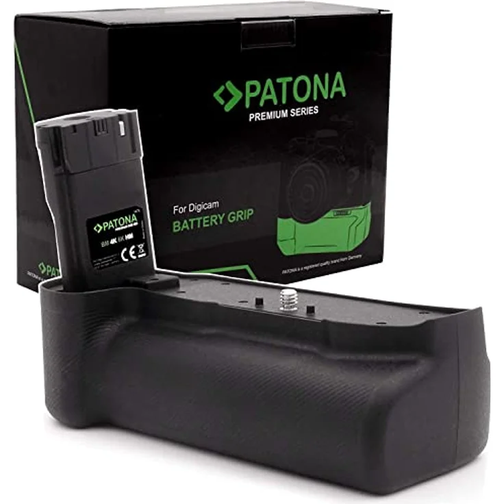 PATONA 1460 Premium Batteriegriff MB-N10 - Kompatibel mit Nikon Z5 Z6 Z7 - Akku EN-EL15c erforderlich, IR Fernbedienung 2,4G, USB-c Anschluss, ergonomischer Griff, horizontal und vertikal einsetzbar – Bild 1