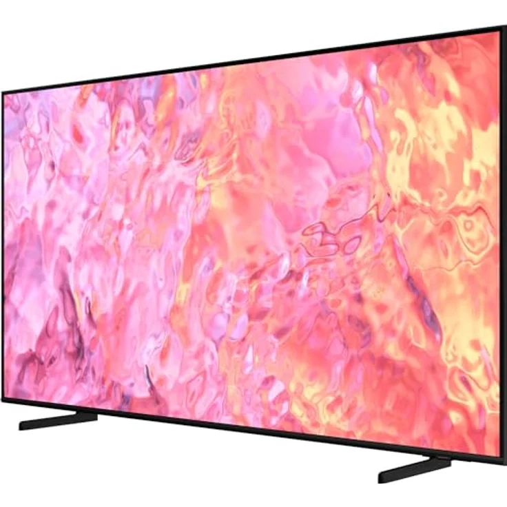 Samsung QLED 4K Q60C 85 Zoll Fernseher, Quantum-Dot-Technologie, Quantum HDR, AirSlim Design, Smart TV [2023] (85Q60C) in Schwarz – Bild 3