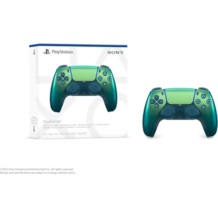 Sony DualSense Chroma Teal, Gamepad für PlayStation 5 mit haptischem Feedback, adaptiven Auslösern, integriertem Mikrofon und kabelloser Bluetooth/USB-Konnektivität – Bild 6