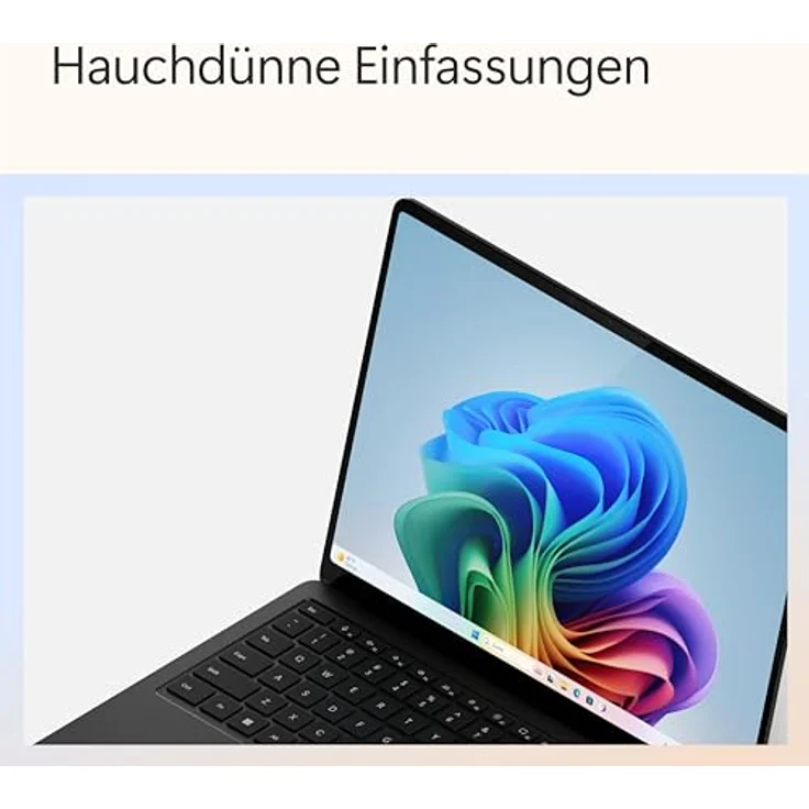 Microsoft Surface Laptop 7 | Copilot+ PC | 13.8” Touchscreen | Snapdragon® X Elite (12 Kerne) | 16GB RAM | 512GB SSD | 7. Edition | Schwarz – Bild 2