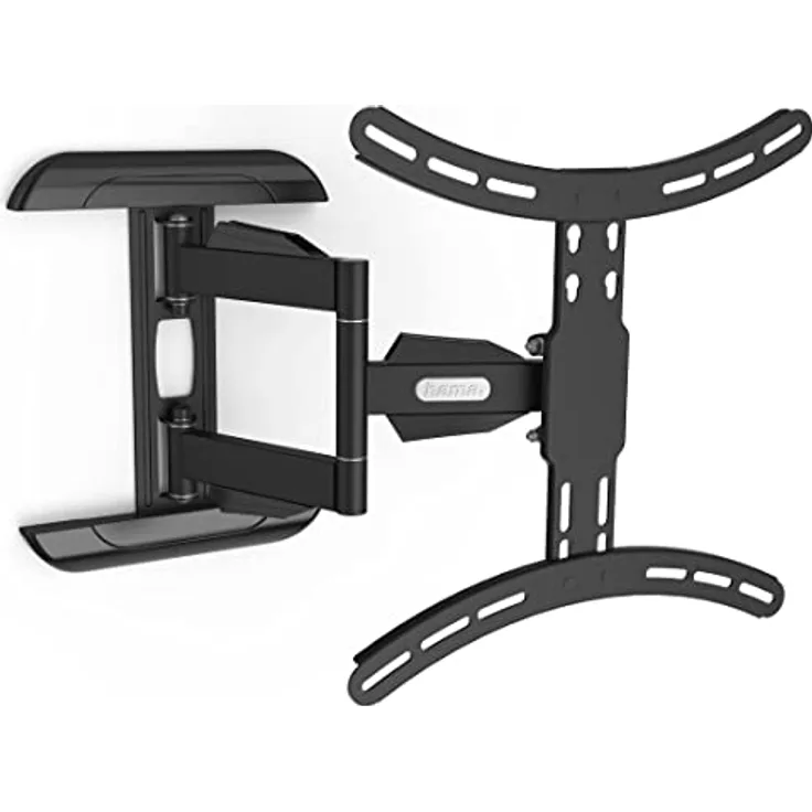 Hama TV-Wandhalterung, schwenkbar, neigbar, ausziehbar, 165 cm (65"), 35 kg, Schwarz