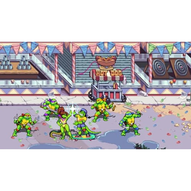 Silver Lining Interactive Teenage Mutant Ninja Turtles: Shredder's Revenge Ultimate Edition - Nintendo Switch, inklusive alle DLCs, Retro-80er-Pixelgrafik, epische Storyline und remixed Soundtrack – Bild 4
