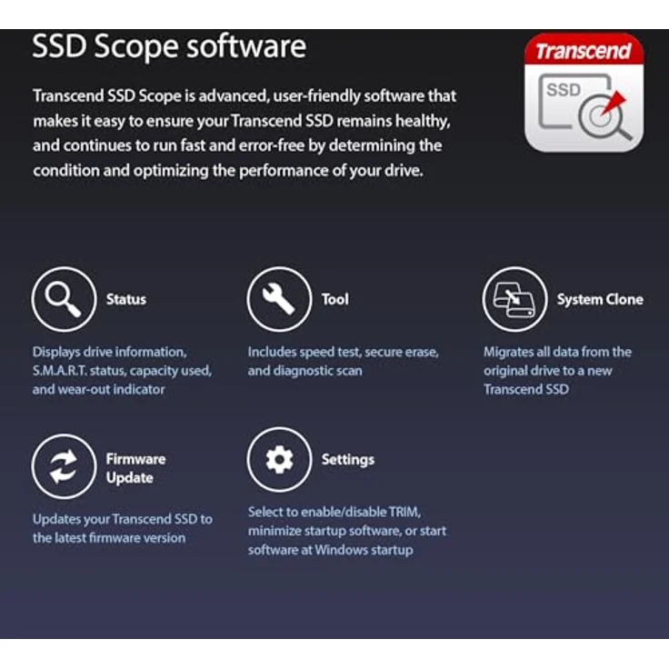 Transcend SSD220Q - SSD - 500 GB - intern - 2.5 Zoll (6.4 cm) - SATA 6Gb/s – Bild 9