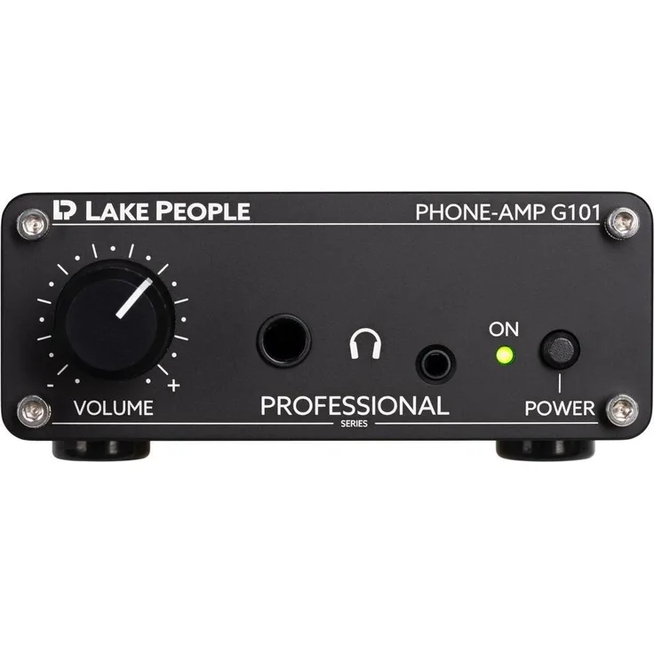 Lake People Phone-Amp G101, Kopfhörerverstärker mit variablem Gain-Schalter und USB-C-Stromversorgung