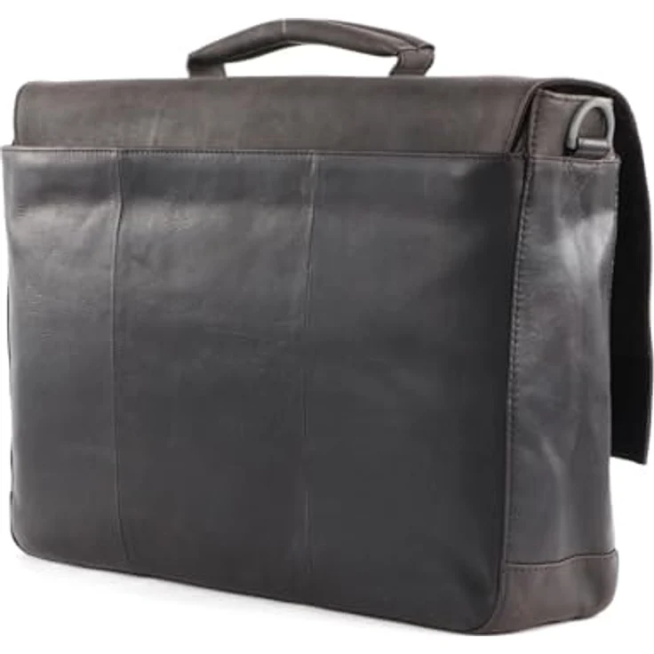 Strellson Aktentasche Brick Lane Jim Briefbag LHF, kernige Aktentasche für stilbewusste Büroauftritte, schwarz – Bild 4
