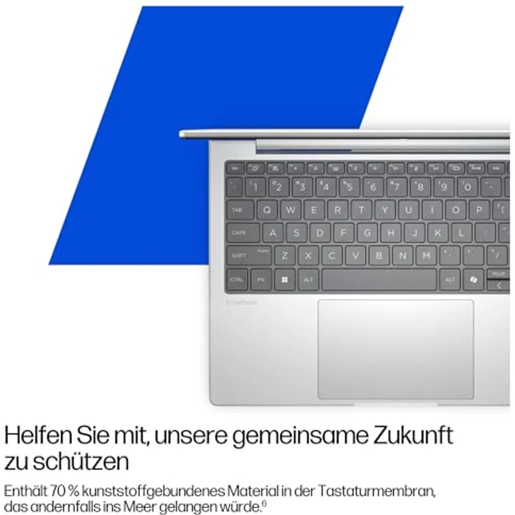 HP EliteBook 8 G1a, 16 Zoll WUXGA Notebook mit AMD Ryzen 5 230, 16 GB RAM, 512 GB SSD, Silber – Bild 7