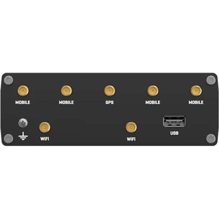 Teltonika RUTM50, Router mit Ethernet und Wi-Fi 5, Schwarz, sicher und flexibel montierbar – Bild 4