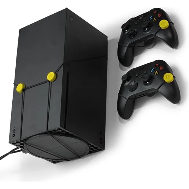Floating Grip Soft Silicon Covers, Wandhalterungsschutz in Gelb für Gaming- & Konsolen-Zubehör – Bild 4