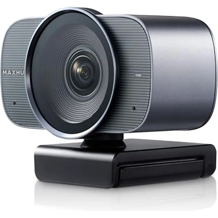 Maxhub CAMARA UC W31, 4K USB Webcam mit 12MP, zertifiziert für Microsoft Teams, schwarz