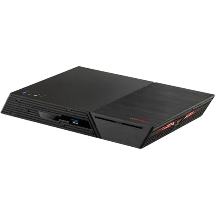 Asustor FLASHSTOR 12 Pro Gen2 FS6812X, 12 Bay M.2 SSD Netzwerkspeicher, AMD Ryzen Quad Core 2.3GHz, 16GB RAM ECC DDR5, Dual 10GbE Port, USB4 Type-C, Network Attached Storage, Schwarz