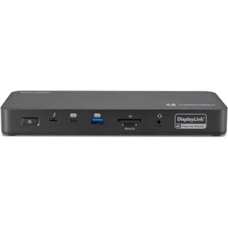 Kensington SD5920T EQ Thunderbolt 4 Quad 4K Hybrid Dockingstation, 100 W Ladestation, 16 Ports, SD- und Micro-SD-Kartenleser, Ethernet, USB-A und USB-C 3.2 Ports (K35234EU) – Bild 2