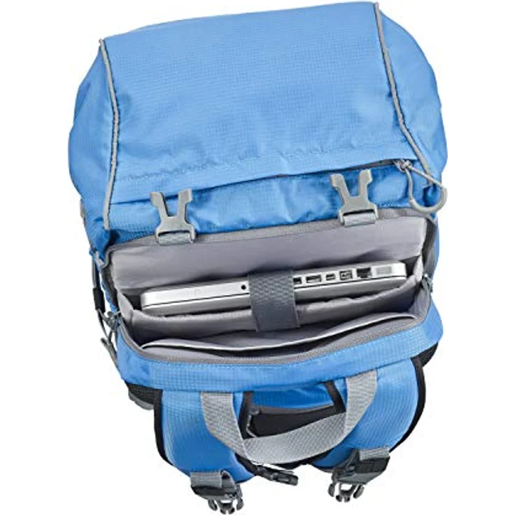 CULLMANN ULTRALIGHT 2in1 Daypack 600+ Foto--Wanderrucksack mit Schultertasche, Innenmaß Kamerafach 240x190x120mm, blau – Bild 4