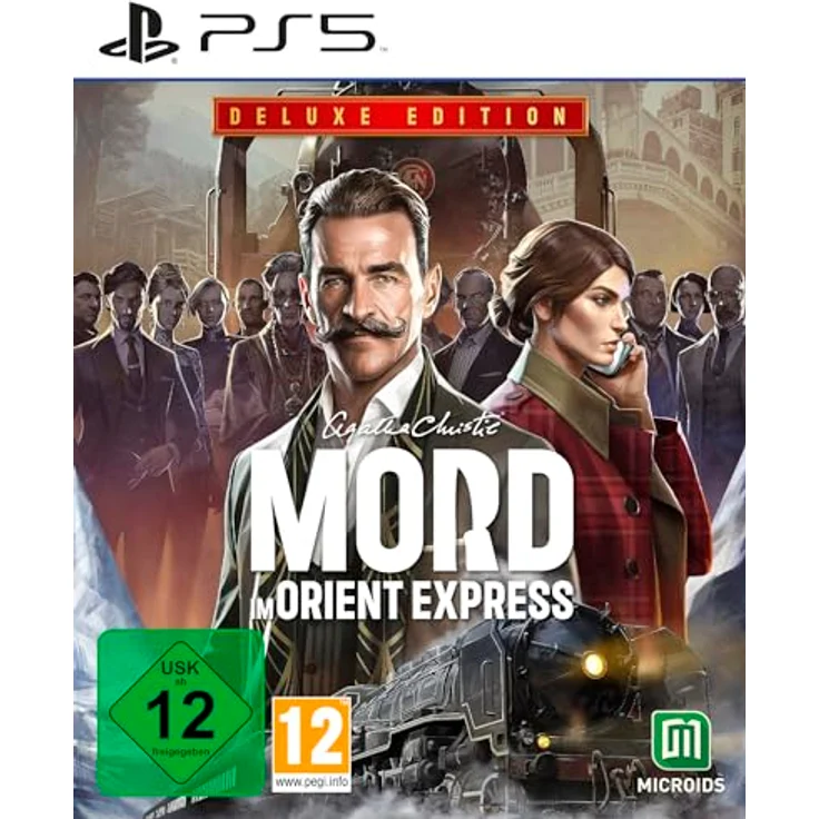 ASTRAGON Agatha Christie: Mord im Orient Express - PS5 Spiel mit erweiterter Detektivgeschichte, deutscher Sprache und spannenden Wendungen – Bild 1