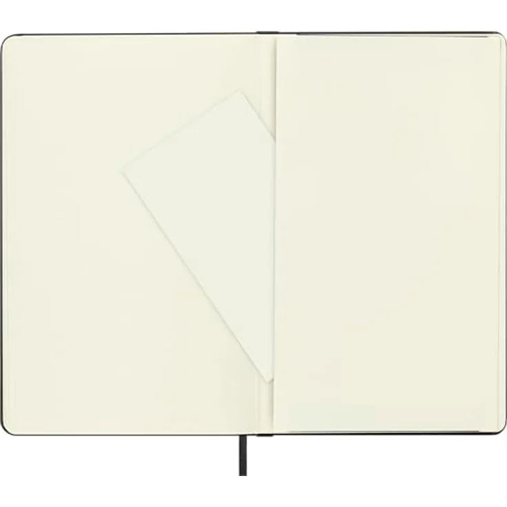 Moleskine Noten-Notizbuch (Pentagram Notebook) Large, fadengeheftet mit musikalischen Seiten und Innentasche – Bild 5