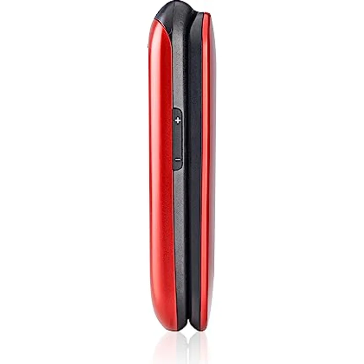Panasonic KX-TU550EXR 4G Essentials Clamshell Handy für Senioren, 1,2 MP Kamera, Seniorentelefon mit großem 2,8 Zoll Display, 300 Stunden Standby-Zeit, Rot – Bild 4