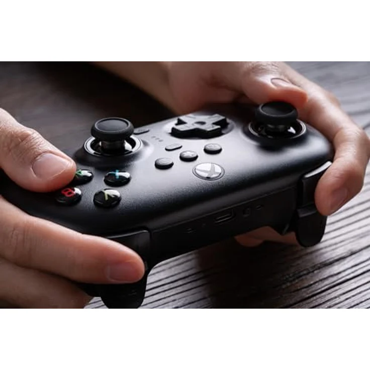 8bitdo Ultimate 3-mode, Gaming Controller für Xbox One S, Xbox Series X/S & Windows, Anpassbare Profilwechsel-Taste, Schwarz – Bild 10