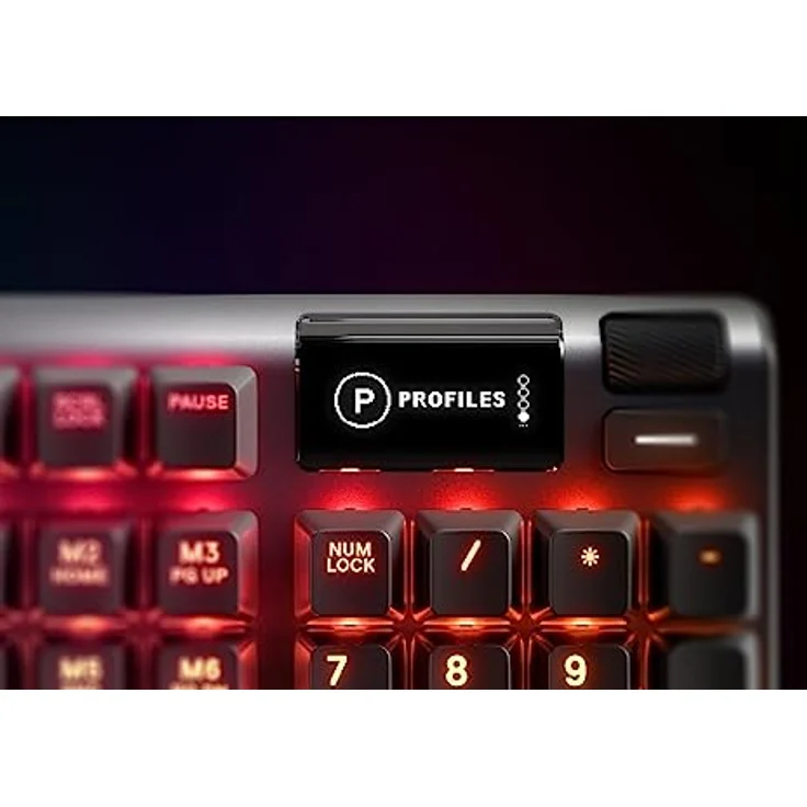 SteelSeries Apex 5 - Hybrid-mechanische Gaming Tastatur - Tastenweise RGB-Beleuchtung - OLED Smart-Display - Amerikanisch (QWERTY) Layout [ ] – Bild 6