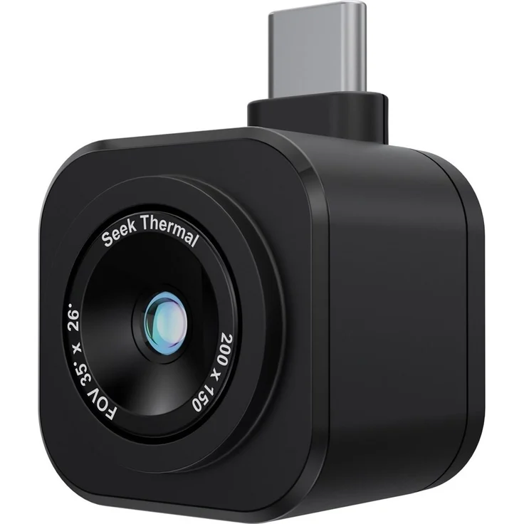 Seek Thermal CW-DBAX Wärmebildkamera Schwarz 200 x 150 Pixel – Bild 1