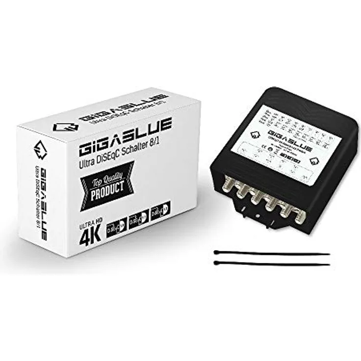 GigaBlue Ultra DiSEqC Schalter 8-1