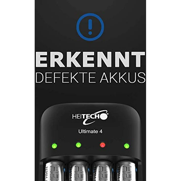 Heitech Ultimate 4 NiMH Rundzellenladegerät (09001533) – Bild 7