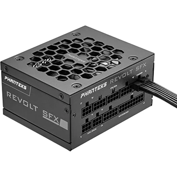 Phanteks Revolt SFX 80 Plus Platinum Netzteil, modular, ATX 3.0-850 Watt