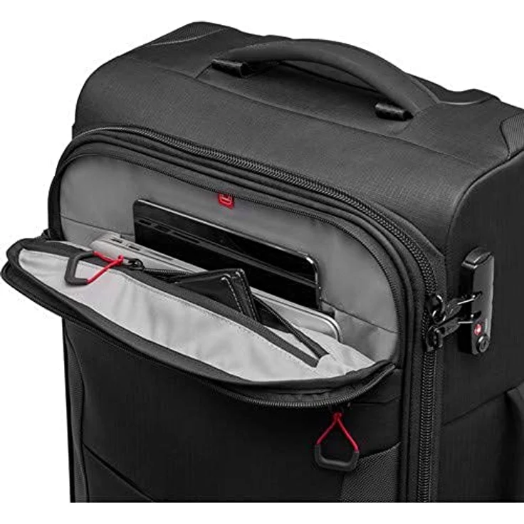 Manfrotto Switch-55 Pro Light 2-in-1 Trolley und Kamerarucksack, Rucksack für Camcorder, DSLR Kameras, Platz für bis zu 2 Kameragehäuse und Objektive, Tasche für 17-Zoll-PC und Dokumententasche - Preisvergleich – Bild 5