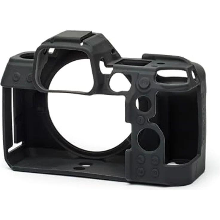 easyCover Silikon Kameratasche für Nikon Z6III - Maßgeschneiderter Schutz vor Stößen, Kratzern und Staub - Schwarz – Bild 4