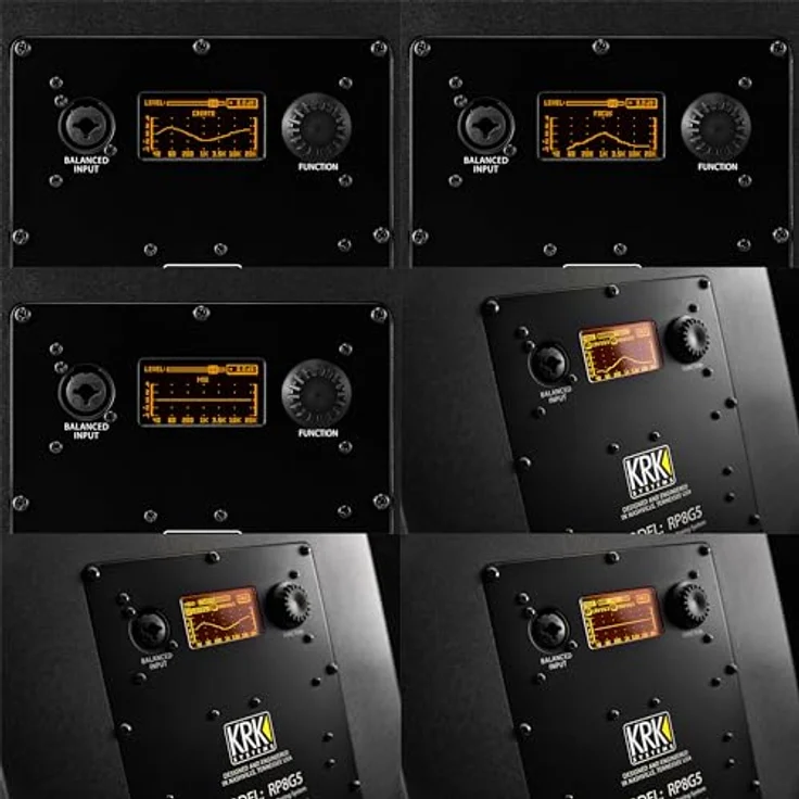 KRK RP7 G5, Aktiver Studiomonitor mit ausgewogener Klangqualität und hochwertiger Verarbeitung – Bild 5