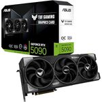 ASUS TUF Gaming GeForce RTX 5090 OC Edition 32GB GDDR7 Grafikkarte, Militärqualität, 3,6 Slot Design, PCIe 5.0, 2X HDMI 2.1b, 3X DisplayPort 2.1a, TUF-RTX5090-O32G-GAMING