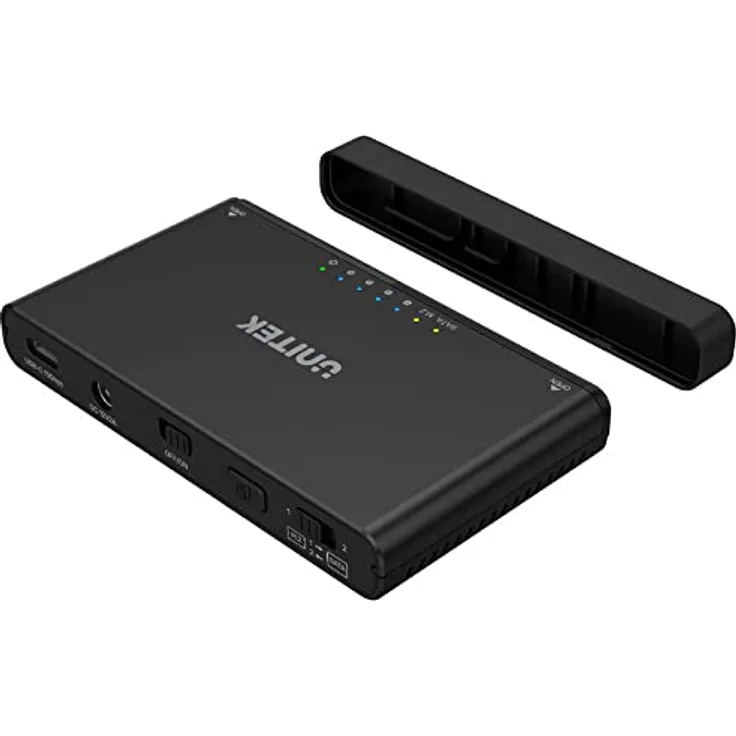 Unitek S1222A SolidForce+ USB-C zu PCIe/NVMe M.2 SSD-Gehäuse Plus SATA III Adapter mit Offline Clone / USB-C 10Gbps Kabel mit USB-A Adapter / Aluminium Wärmetauscher / Silikon Wärmeleitpad