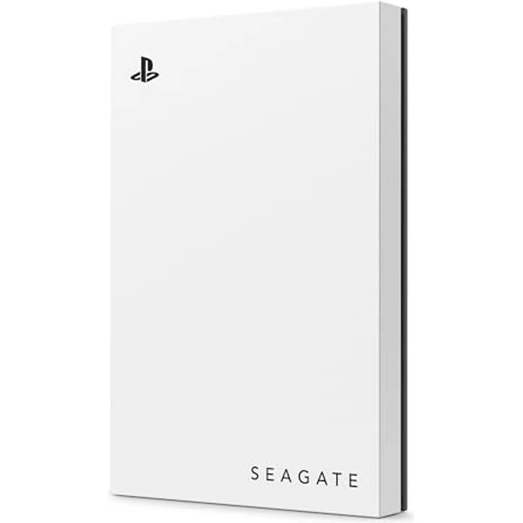 Seagate Game Drive PS4/PS5, 2TB, tragbare externe Festplatte, 2.5 Zoll, USB 3.0, weiß, LED blau, Plug and Play, Modellnr.: STLV2000201 – Bild 1