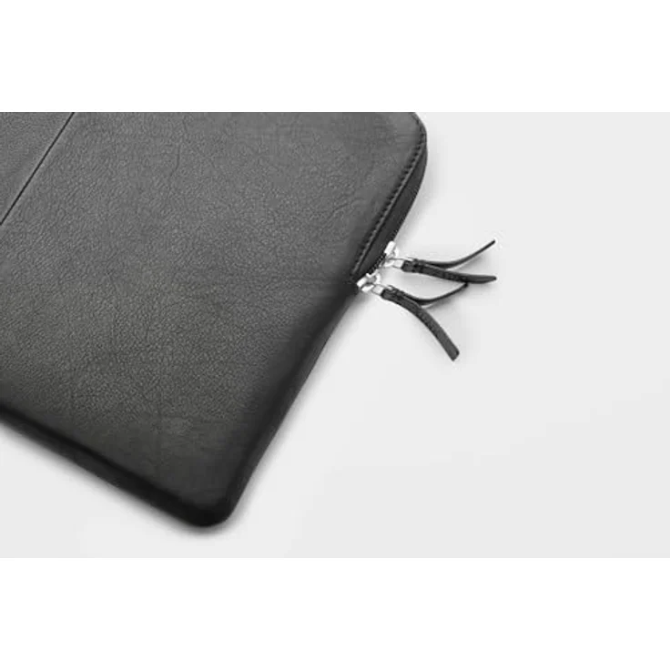 Trunk Leder Sleeve für MacBook Pro 16 (2021-2023), Schutzhülle für 40,6 cm Notebook, schwarz – Bild 7