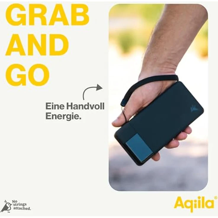 Aqiila Powerbank Powerbird B20+ 20000mAh, 65 W, 1x USB-A, 2x USB-C, schwarz – Bild 8