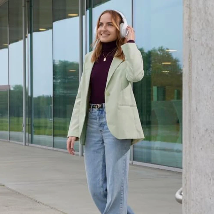 Hama Spirit Calypso III, Bluetooth Over-Ear-Kopfhörer mit 60 Stunden Akkulaufzeit und Bassverstärkung, grün/weiß – Bild 7