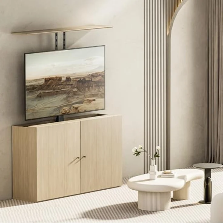 EasyLife EL-LM-SHND88S, motorisierter TV Lift mit Smart Home Funktion, elektrisch ausfahrbar & absenkbar, für 43-88 Zoll, VESA bis 600x400, schwarz – Bild 7