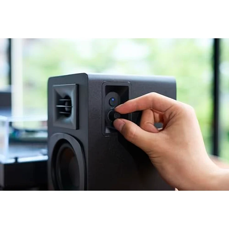 Audio-Technica AT-SP3X Aktive Kompaktlautsprecher, Bluetooth, Schwarz – Bild 5