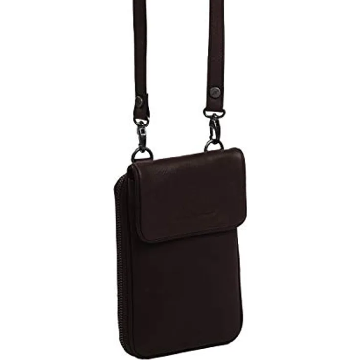 The Chesterfield Brand Wax Pull Up Handytasche, Leder 12 cm, braun, 100% Leder