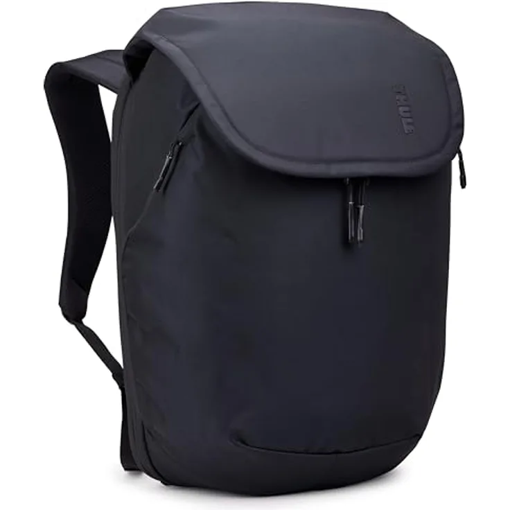 Thule Subterra 2 Rucksack 27 L, gepolstertes Air-Mesh-Rückenteil, Schwarz, für Laptop und Zubehör