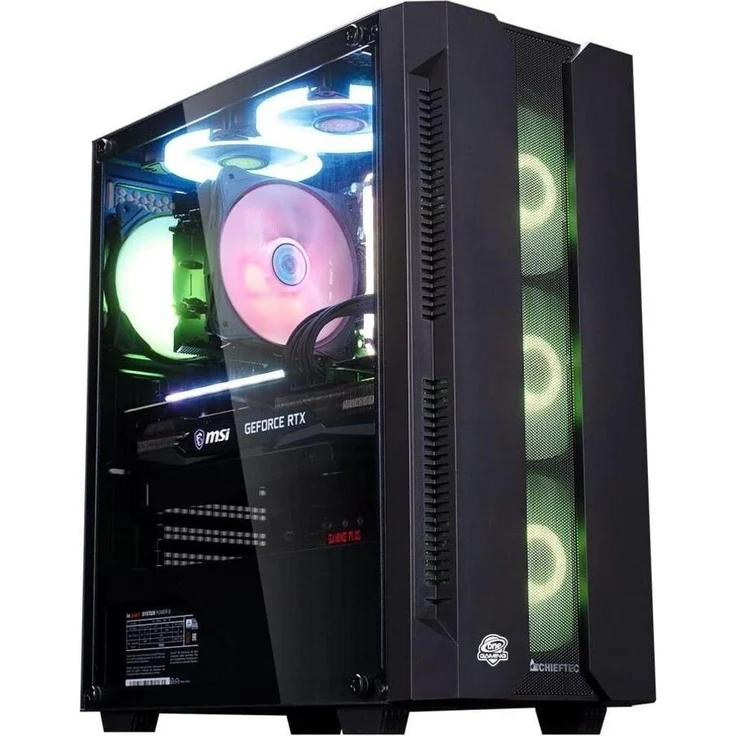 One Office PC Advanced AR01, Desktop-PC mit AMD Ryzen 7 5700G, 1000 GB SSD, 16 GB RAM, Schwarz