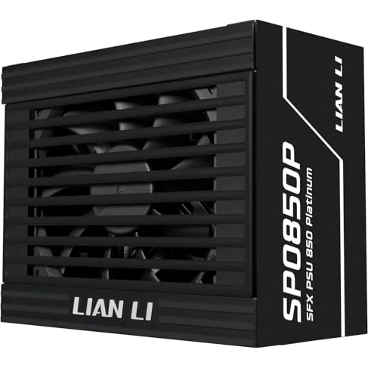 Lian Li SP Series Platinum 80 PLUS Platinum Netzteil, SFX, 850 Watt, vollmodular, PCIe 5.1, ATX 3.1, schwarz