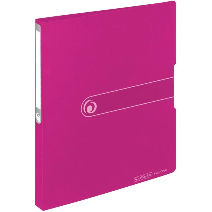 Herlitz Aktenordner Herlitz Ringbuch / DIN A4 / 16mm Füllhöhe / aus PP / Farbe: opak beere – Bild 1