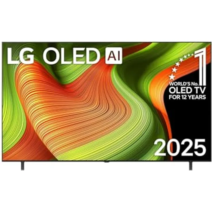LG OLED77B59LA, 77 Zoll 4K OLED AI TV mit α8 Gen2 Prozessor, webOS 25, 120Hz und Dolby Vision/Dolby Atmos